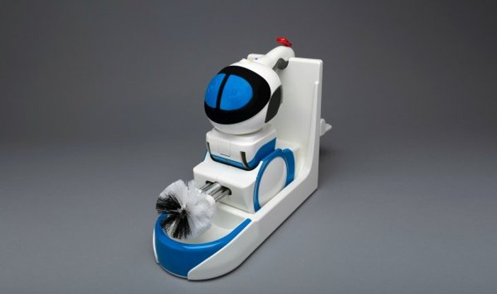 Temizlik yükünüzü hafifletecek tuvalet temizleme robotu