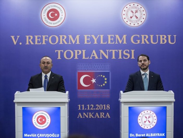 Bakanlardan reform eylem grubu toplantısı