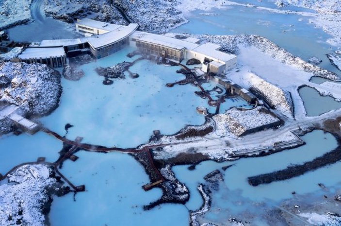 Bu da İzlanda spası: Buzullar içinde Mavi Lagün deneyimi