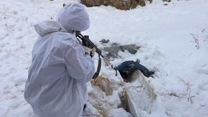 Terör örgütü PKK'nın kış üslenmesine yönelik operasyon
