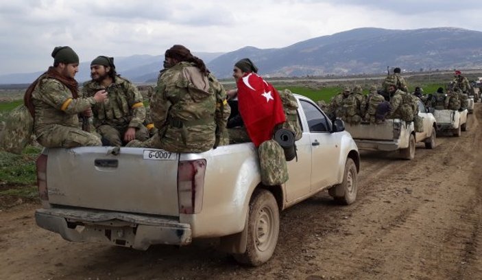 Suriyeli muhalif Milli Ordudan Türkiye'ye destek