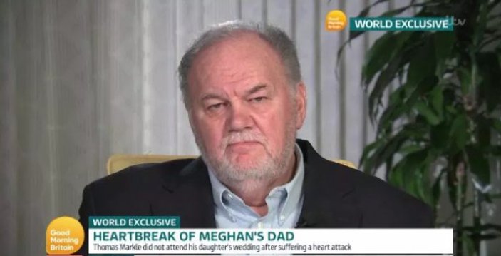 Meghan Markle'ın babası barışmak istiyor