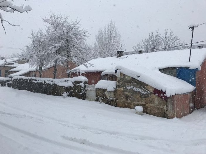 Bitlis’te köy yolları ulaşıma kapandı