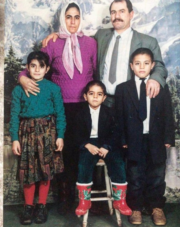 Nusret Gökçe'nin aile fotoğrafı