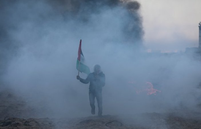 İsrail Gazze sahilinde 14 Filistinliyi yaraladı
