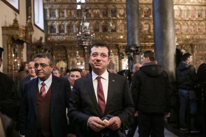İmamoğlu'ndan dini liderlere Noel ziyareti