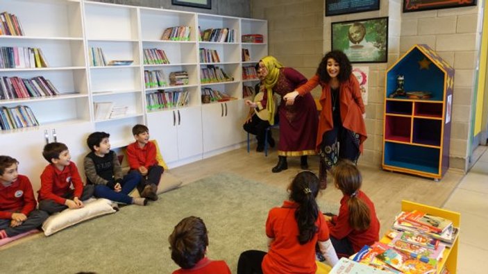 Çocuklara kütüphaneyi sevdirecek proje