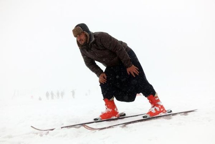 Karacadağ'da kayak sezonu açıldı