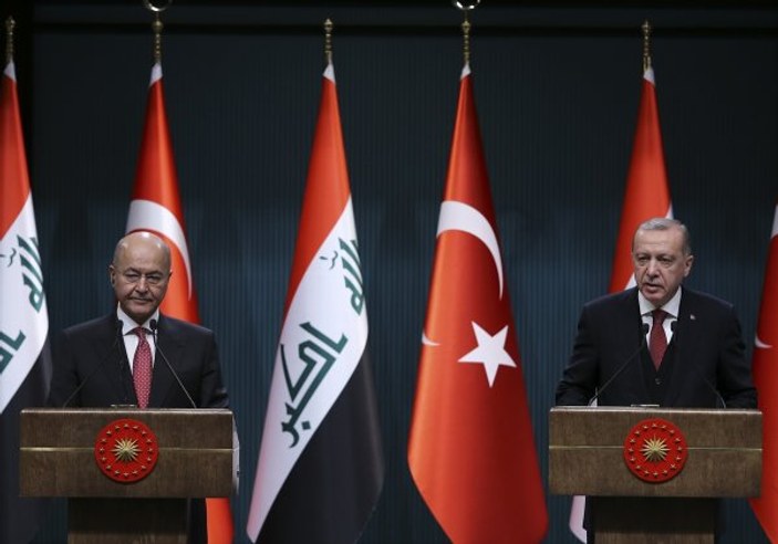 Recep Tayyip Erdoğan-Berhem Salih ortak basın toplantısı
