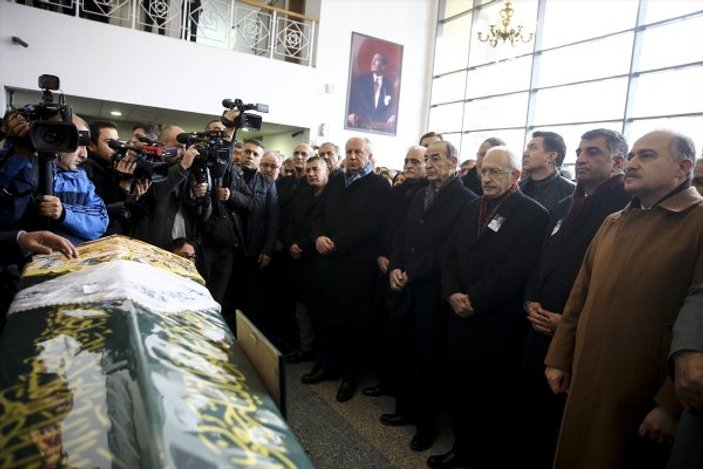 Kılıçdaroğlu, Gürsel Erol'un annesinin cenazesine katıldı