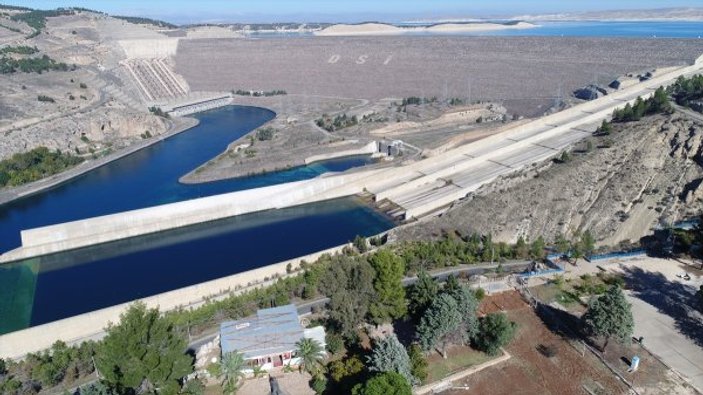 Atatürk Barajı kapasitesine erkenden ulaştı