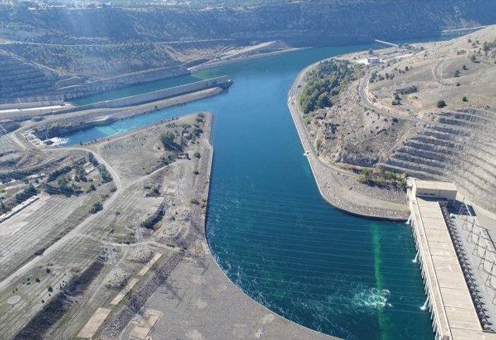 Atatürk Barajı kapasitesine erkenden ulaştı