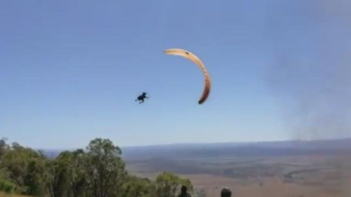 Avustralyalı paraşütçü Antalya'da hortuma kapıldı