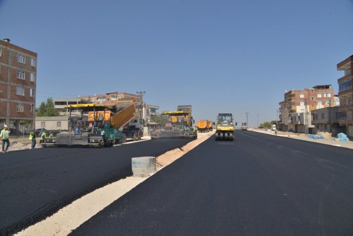 Diyarbakır'a rekor miktarda asfalt döküldü