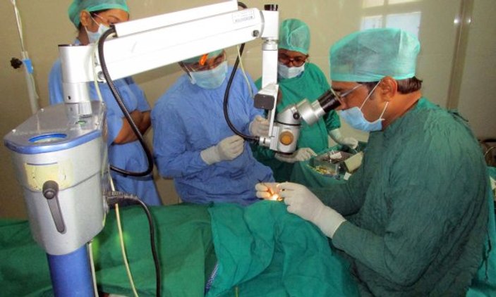 Son bir yılda 11 bin katarakt ameliyatı
