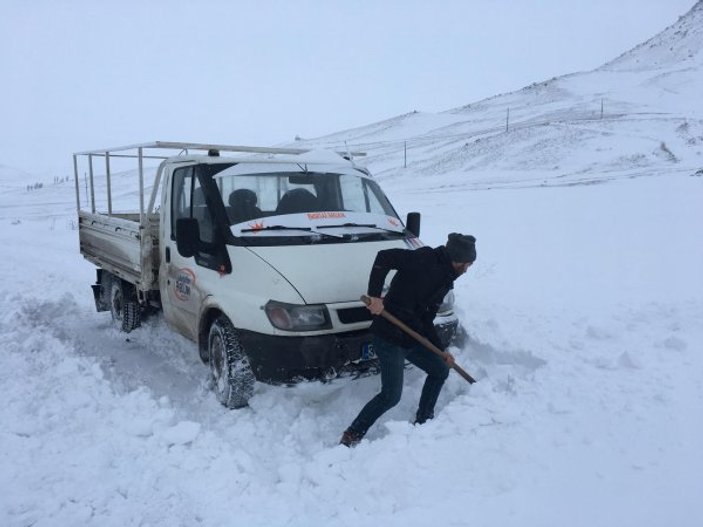 Doğu Anadolu'da kış çok sert geçiyor