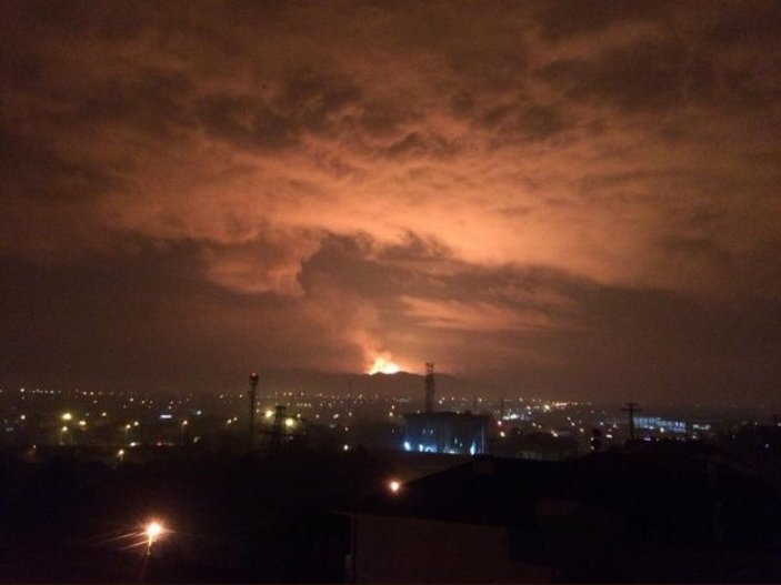 Sakarya Arifiye'de doğalgaz patlaması