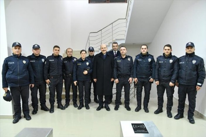 Süleyman Soylu'dan polis merkezine sürpriz ziyaret