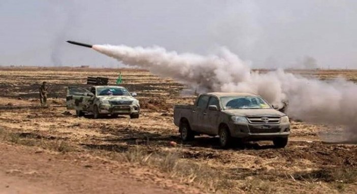 YPG'li teröristler ÖSO'ya saldırı düzenledi