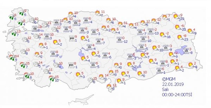 Türkiye'de sıcaklıklar artıyor
