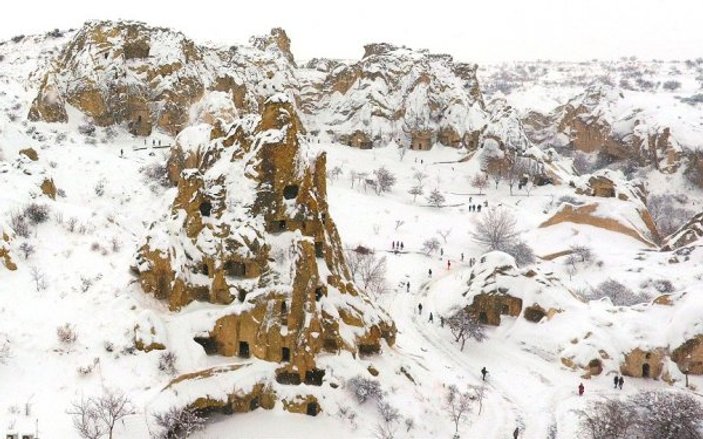 Kapadokya Göreme'yi ayakta tutuyor