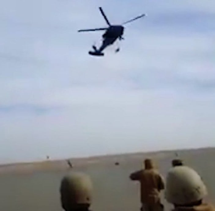 Suudi Arabistan'da helikopterden düşen asker öldü
