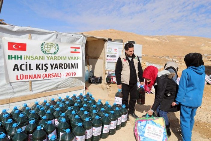 Acil yardım çağrısının yükseldiği Arsal’a Türkiye’den yardım