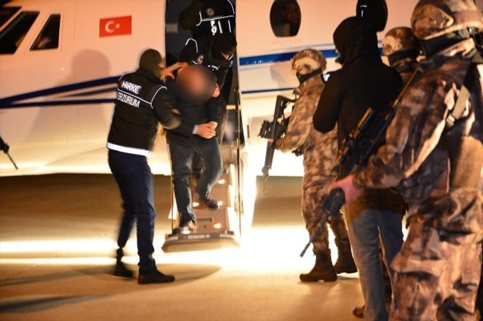 Erzurum'da dev uyuşturucu operasyonu