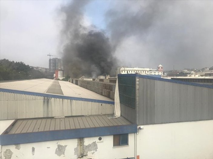İstanbul Güngören'de yangın