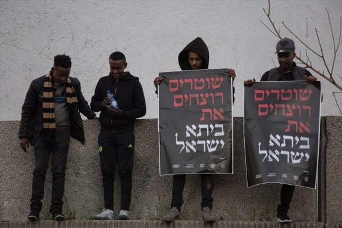 İsrail'deki Etiyopyalılar 'polis vahşetini' protesto etti