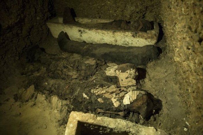 Mısır'da 40 mumya ortaya çıktı