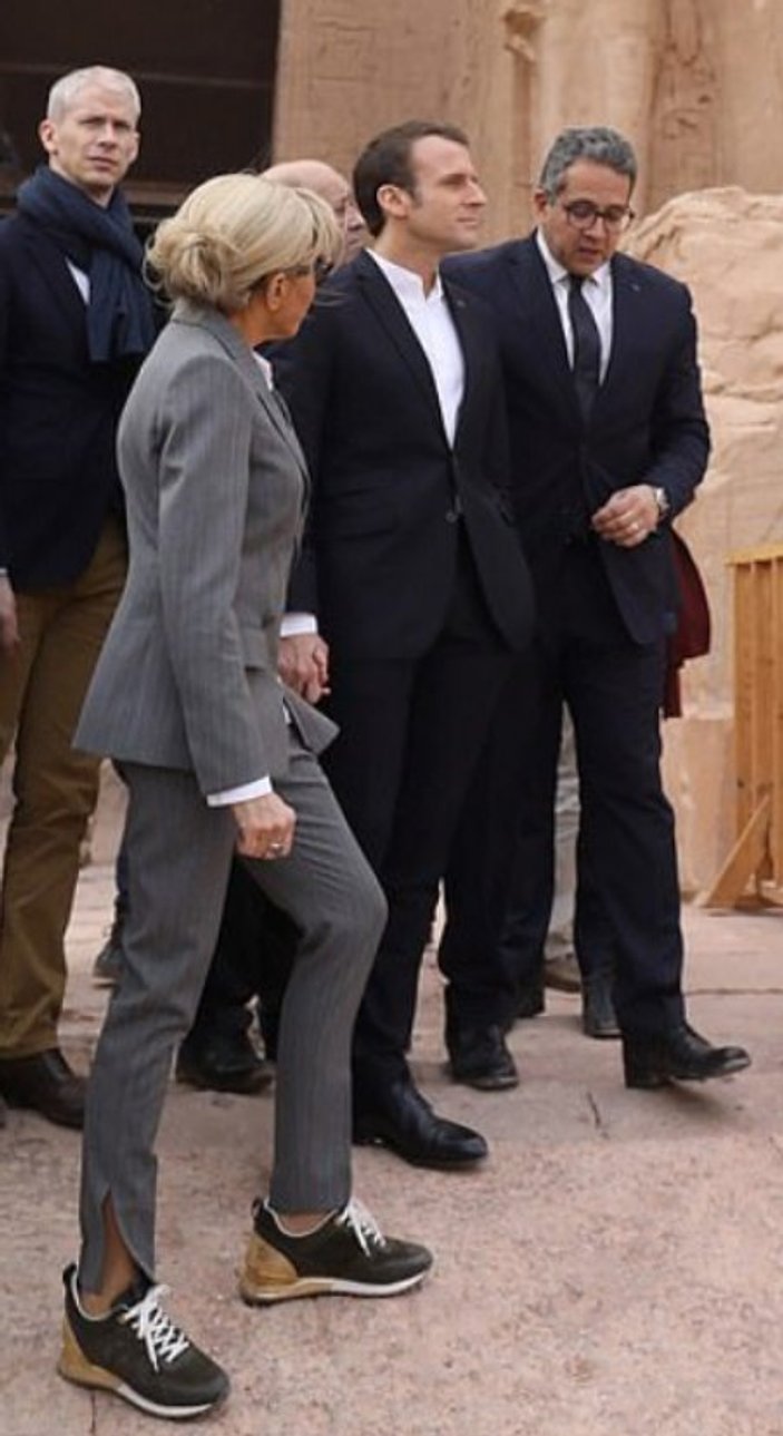Fransız First Lady’nin pahalı ayakkabısı ödünç çıktı