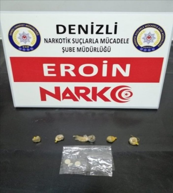 İran'dan Denizli'ye midesinde uyuşturucu getirdi