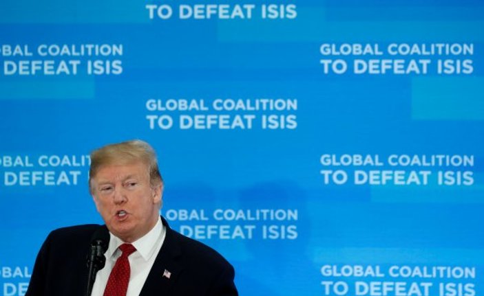 Trump: DEAŞ'ı Suriye'de bitirdik