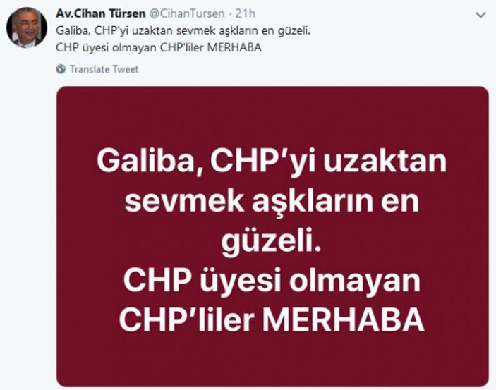 CHP bir istifayla daha sarsıldı