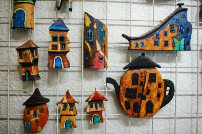 Tarihi Bosna evleri maketlerde hayat buluyor