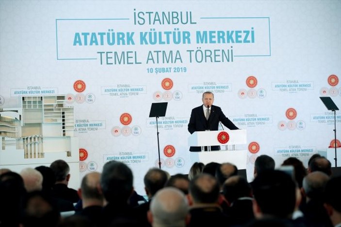 Erdoğan: AKM Projesi millet düşmanlarına en güzel cevap