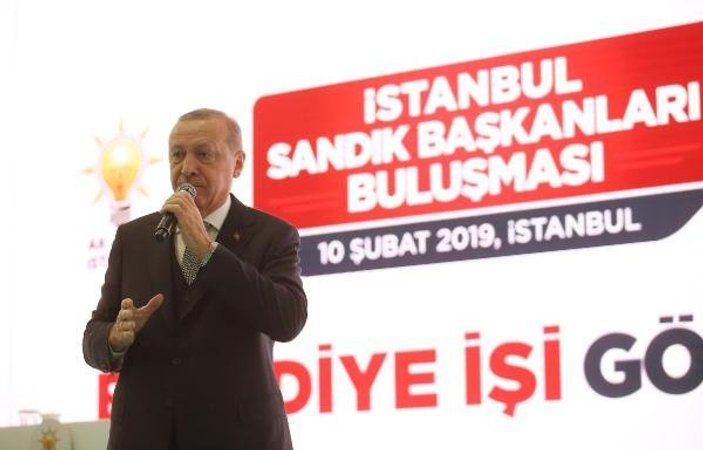 Erdoğan Sandık Başkanları Buluşması'nda konuştu
