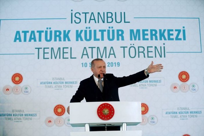 Erdoğan: AKM Projesi millet düşmanlarına en güzel cevap