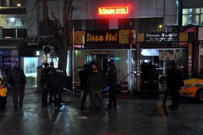 Ankara'da otele pompalı tüfekli saldırı