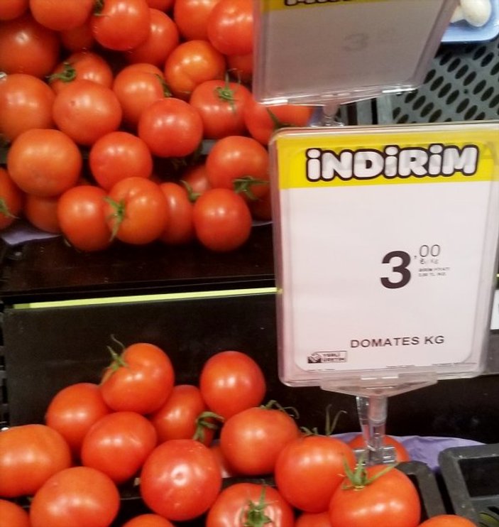 Süpermarketler de sebzelere kilo sınırı koydu