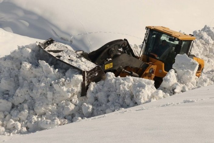 Bitlis'te karla mücadele