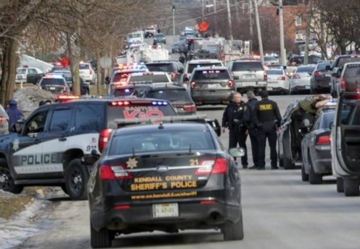 ABD'de iş yerinde silahlı saldırı: 5 ölü, 5 polis yaralı