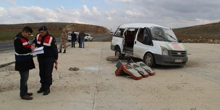 Mardin''de kaza: 3 ölü, 14 yaralı