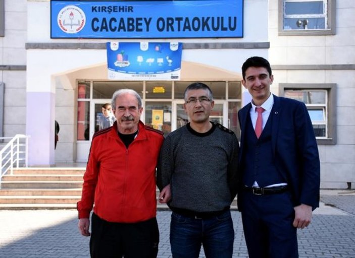 Kırşehir'de üç nesil öğretmen aynı okulda görev yapıyor