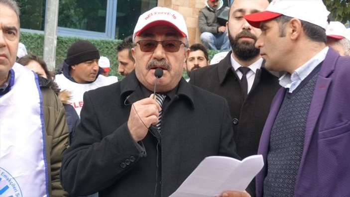 İşçiler CHP'li belediyeye tepkili