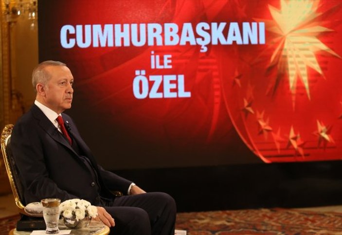 Cumhurbaşkanı Erdoğan gündemi eğerlendirdi