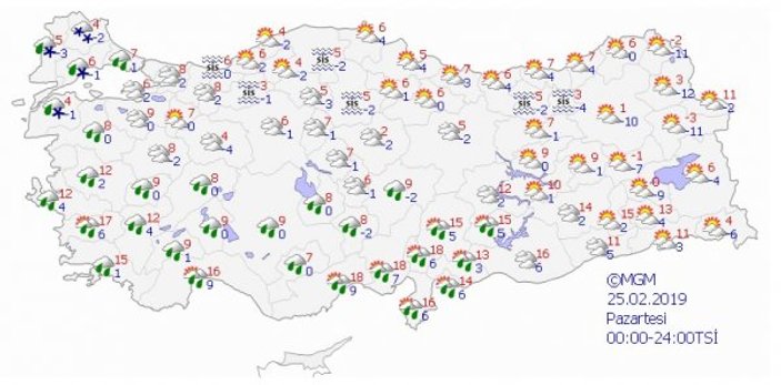 5 günlük hava raporu: Kar İstanbul'u terk edecek