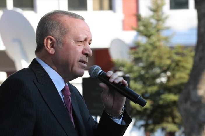 Cumhurbaşkanı Erdoğan'ın Tokat mitingi konuşması