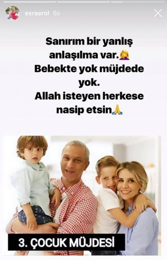 Esra Erol'dan hamilelik açıklaması